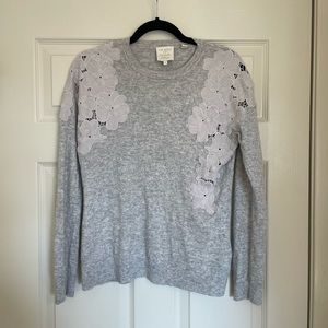 Ted Baker flower embroidered sweater